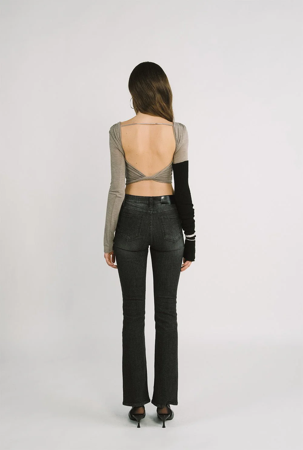 5501 Bootcut black jeans - Image 4