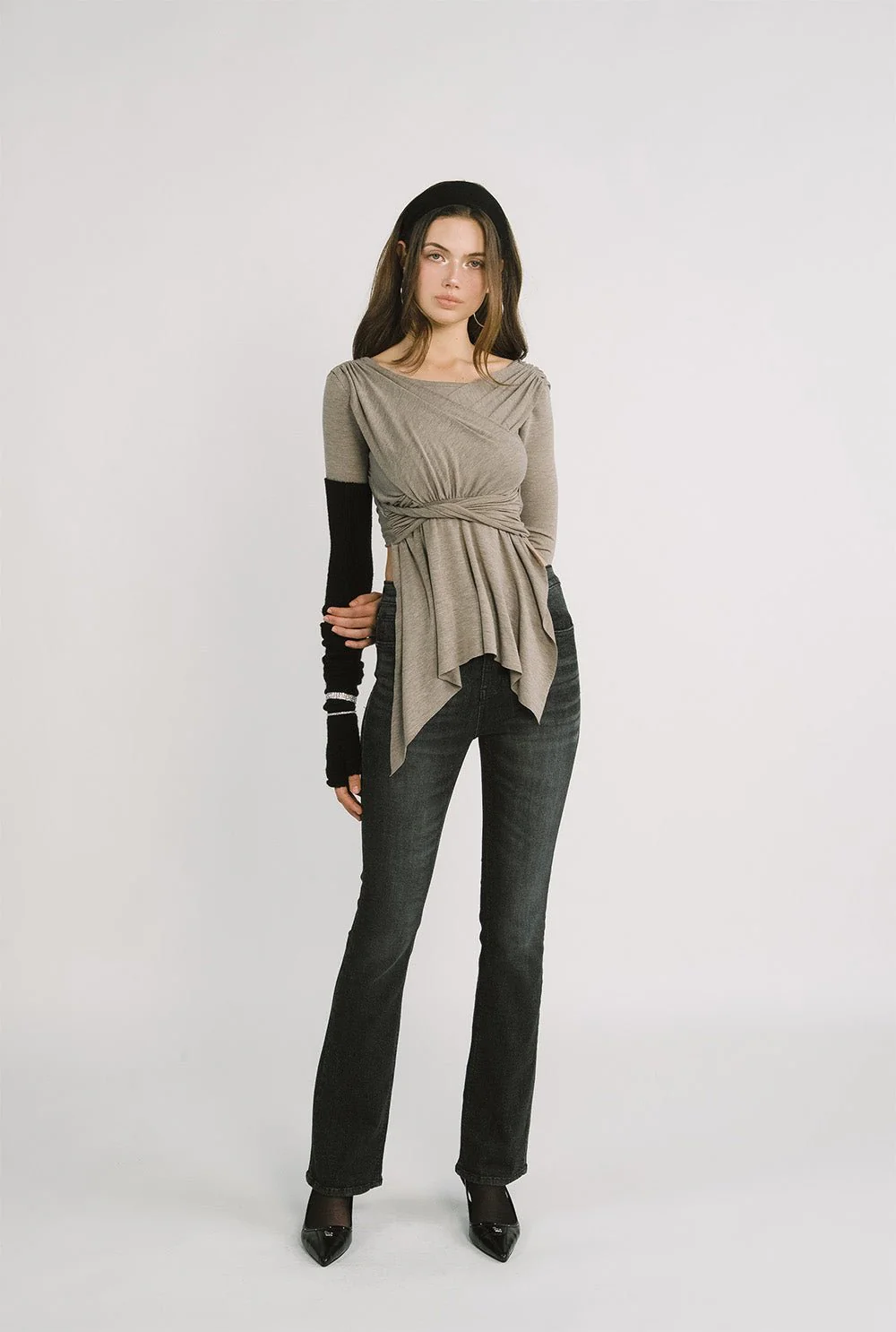 5501 Bootcut black jeans - Image 5