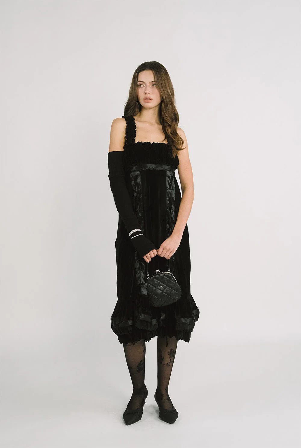Agatha velvet dress - Image 4