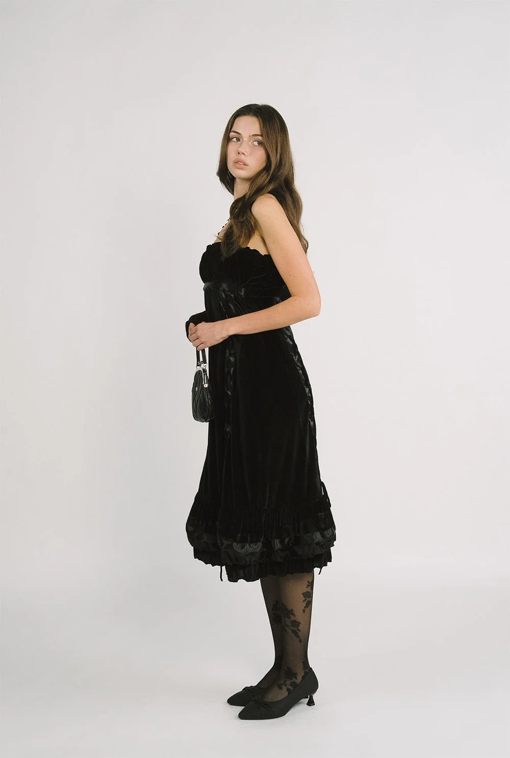 Agatha velvet dress - Image 7