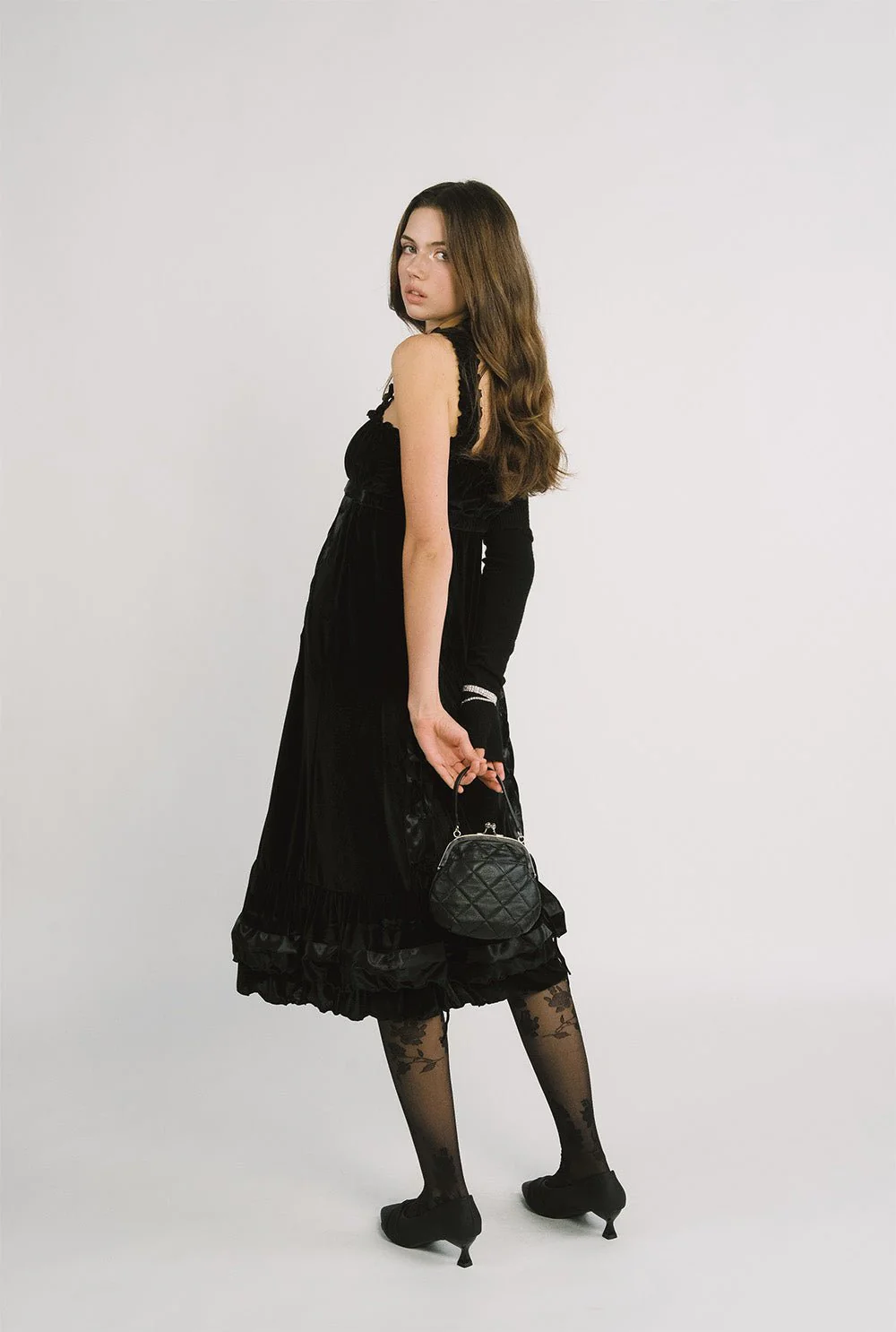 Agatha velvet dress - Image 8