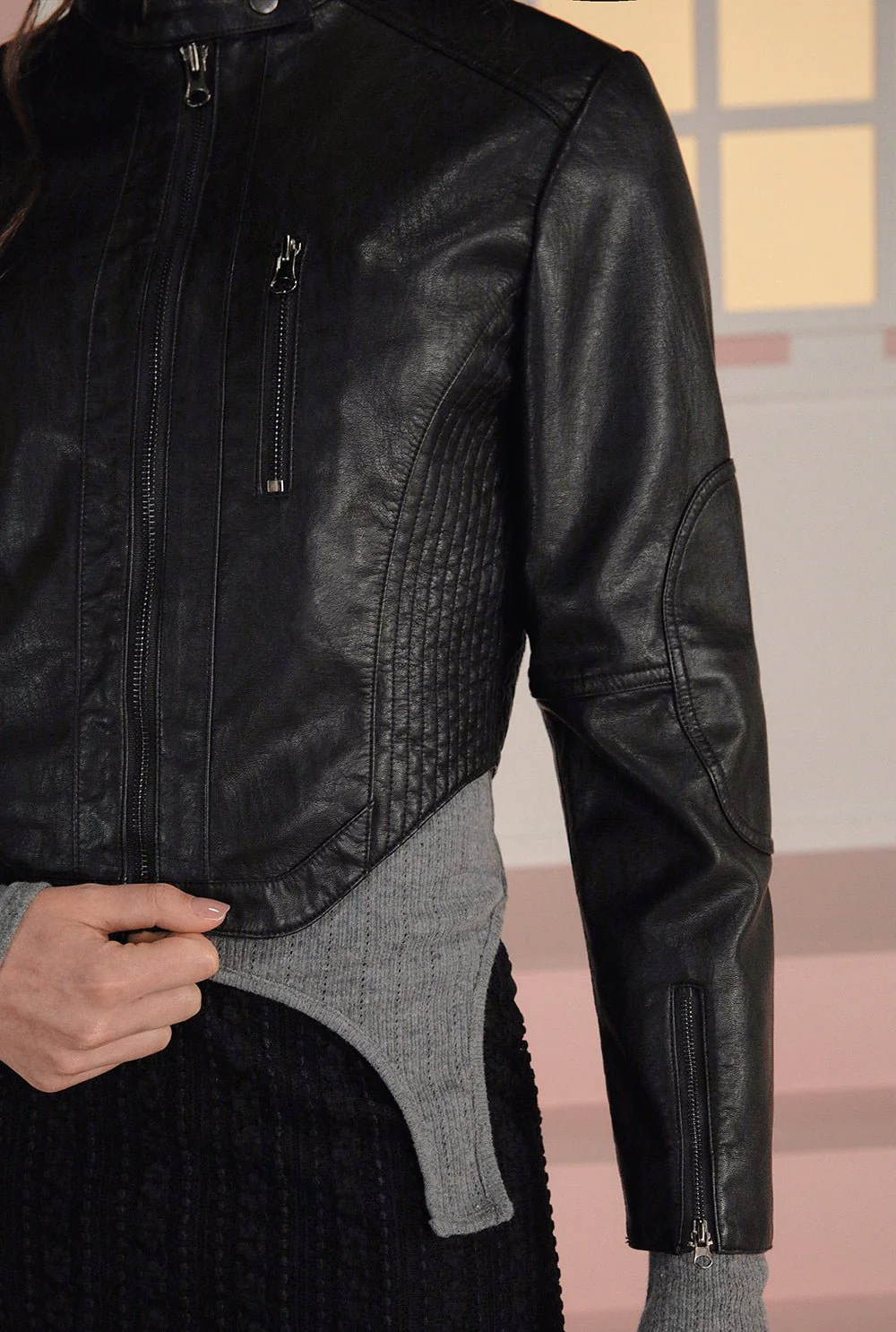 Bella leather jacket - Image 6
