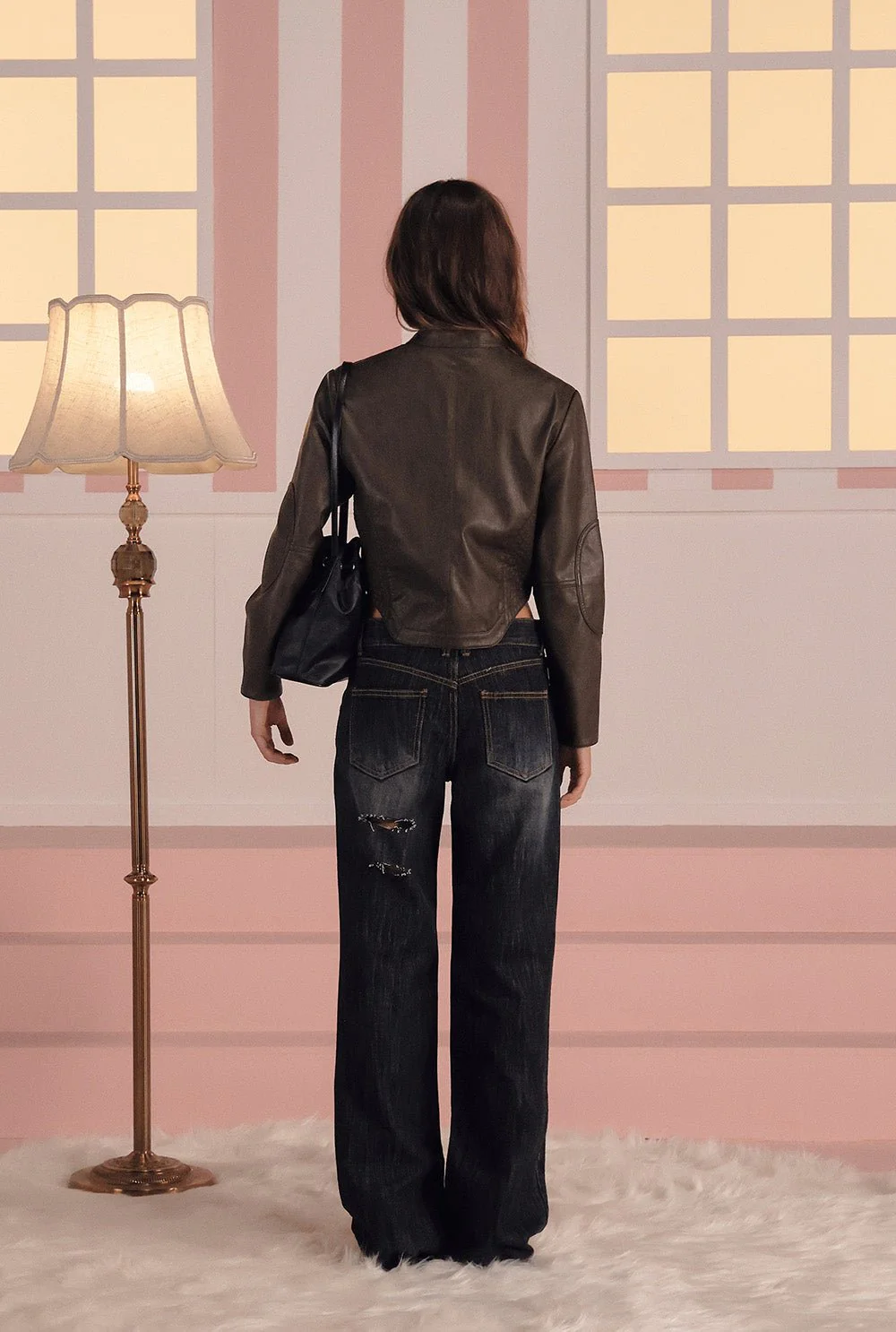 Bella leather jacket - Image 3