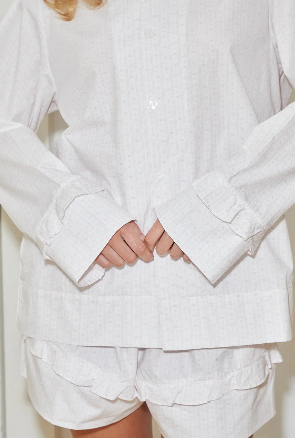 Cotton pajama shirt - Image 6