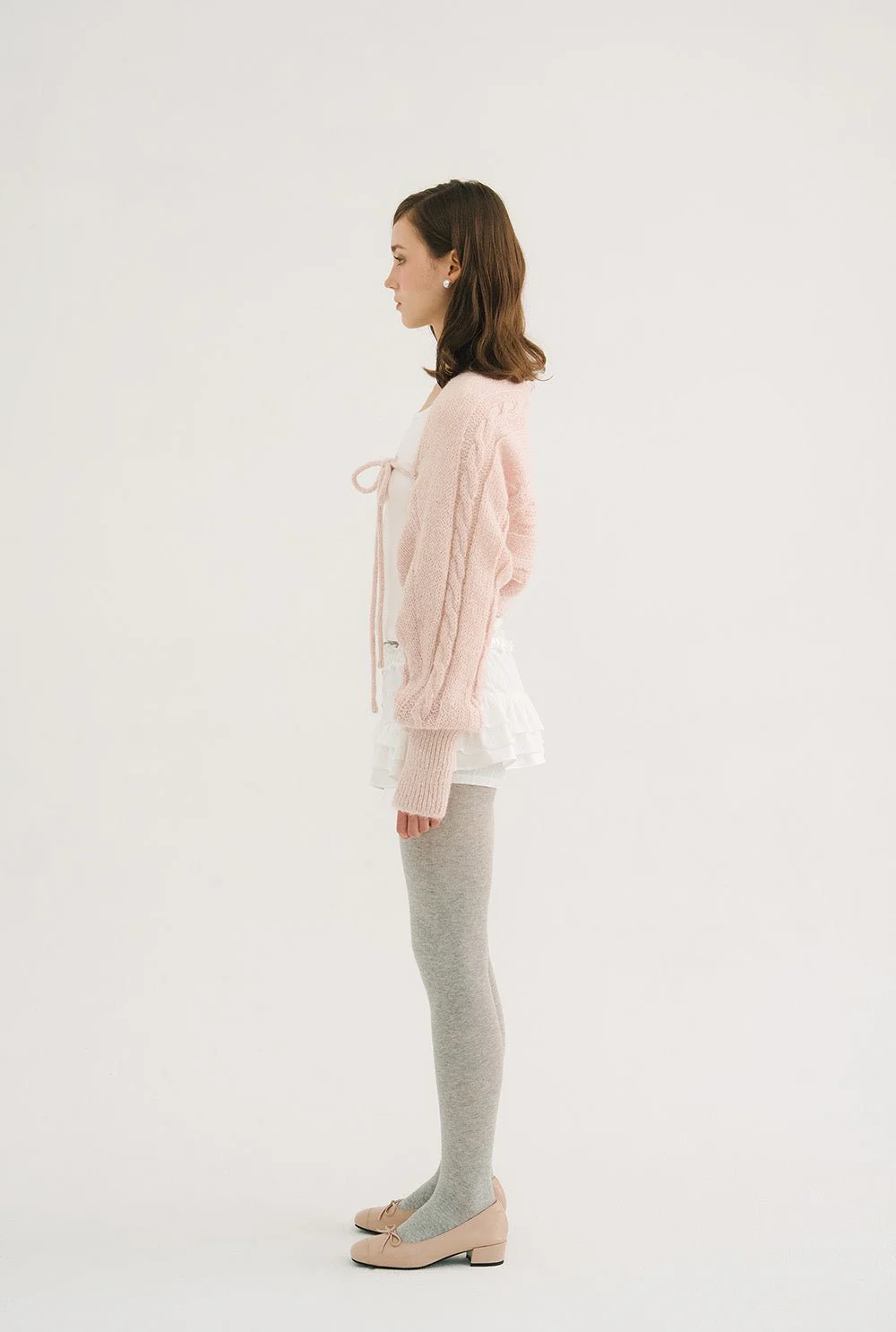 Creamy knit bolero - Image 3