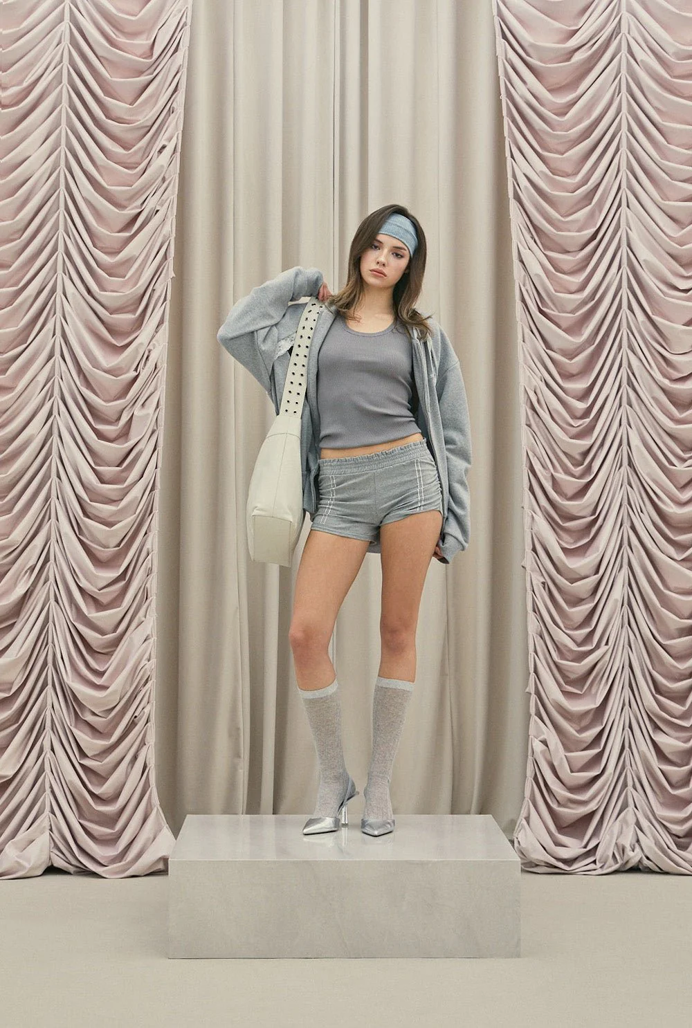 Cubic shirring shorts - Image 7