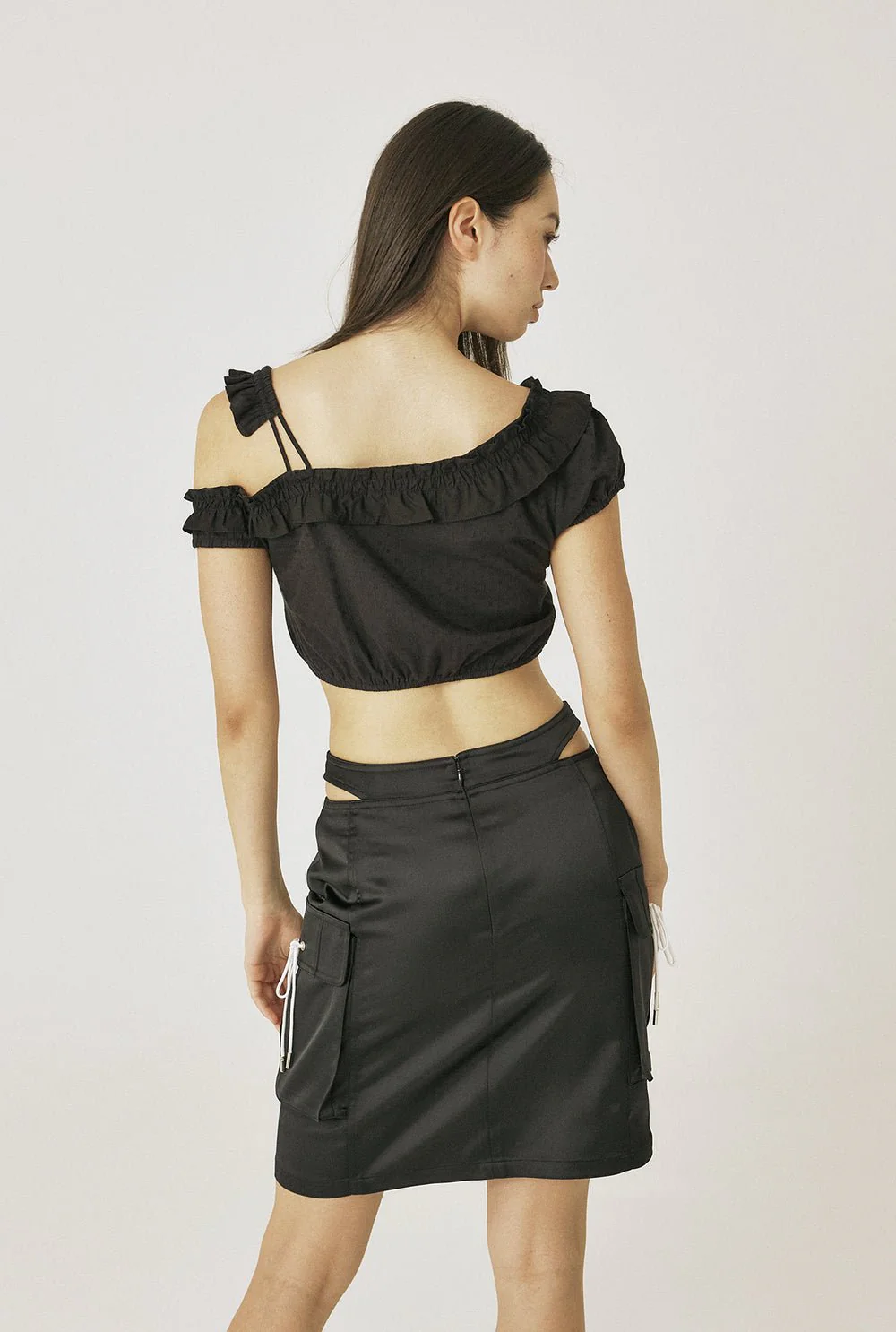 Cut-out flap skirt - Image 9