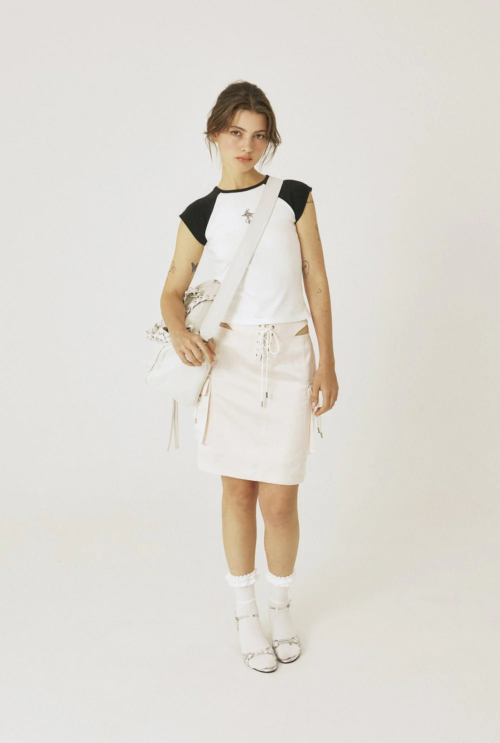 Cut-out flap skirt - Image 4