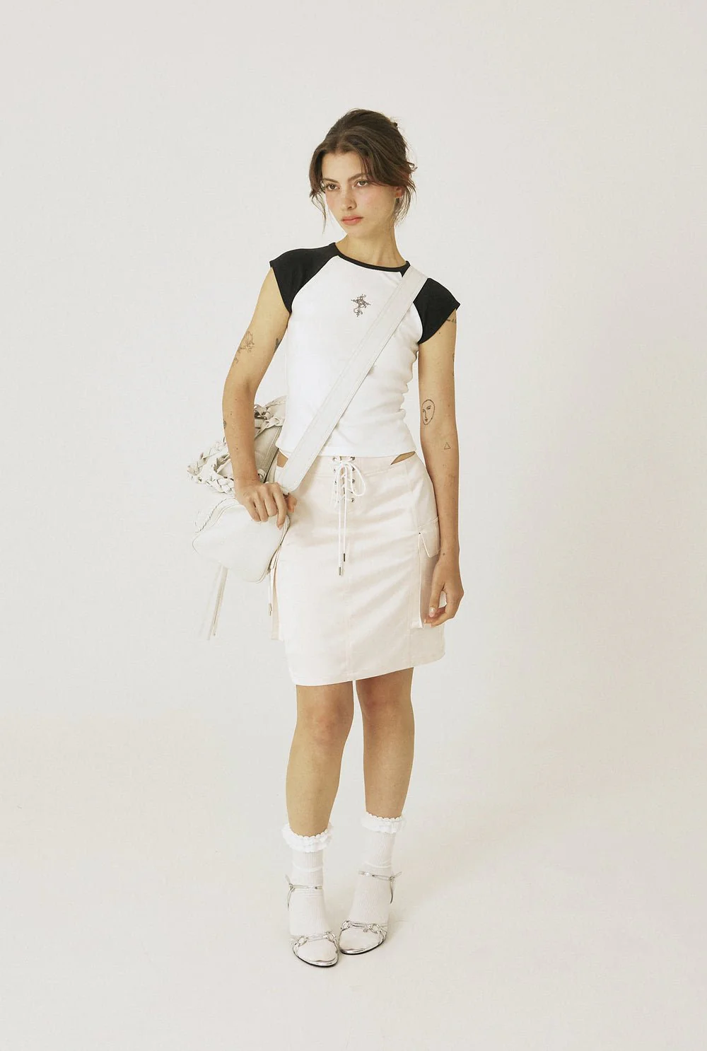 Cut-out flap skirt - Image 5