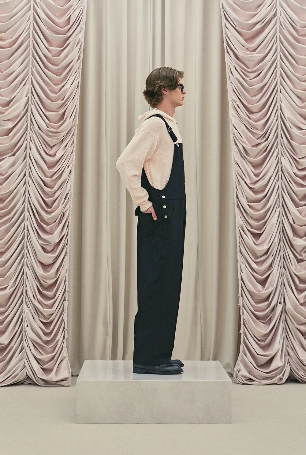 Frill baggy overalls - Image 10