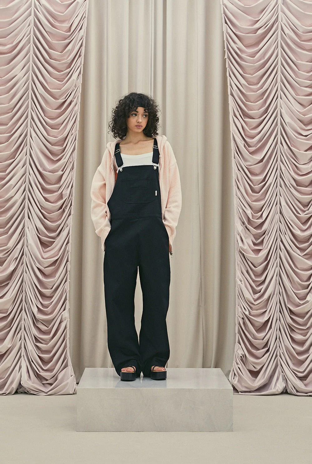 Frill baggy overalls - Image 14