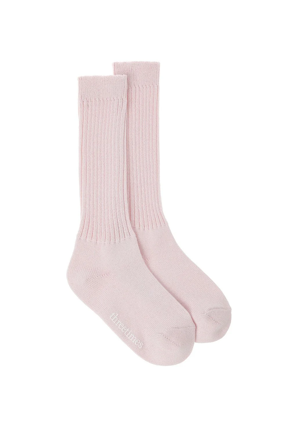 Knit half knee socks