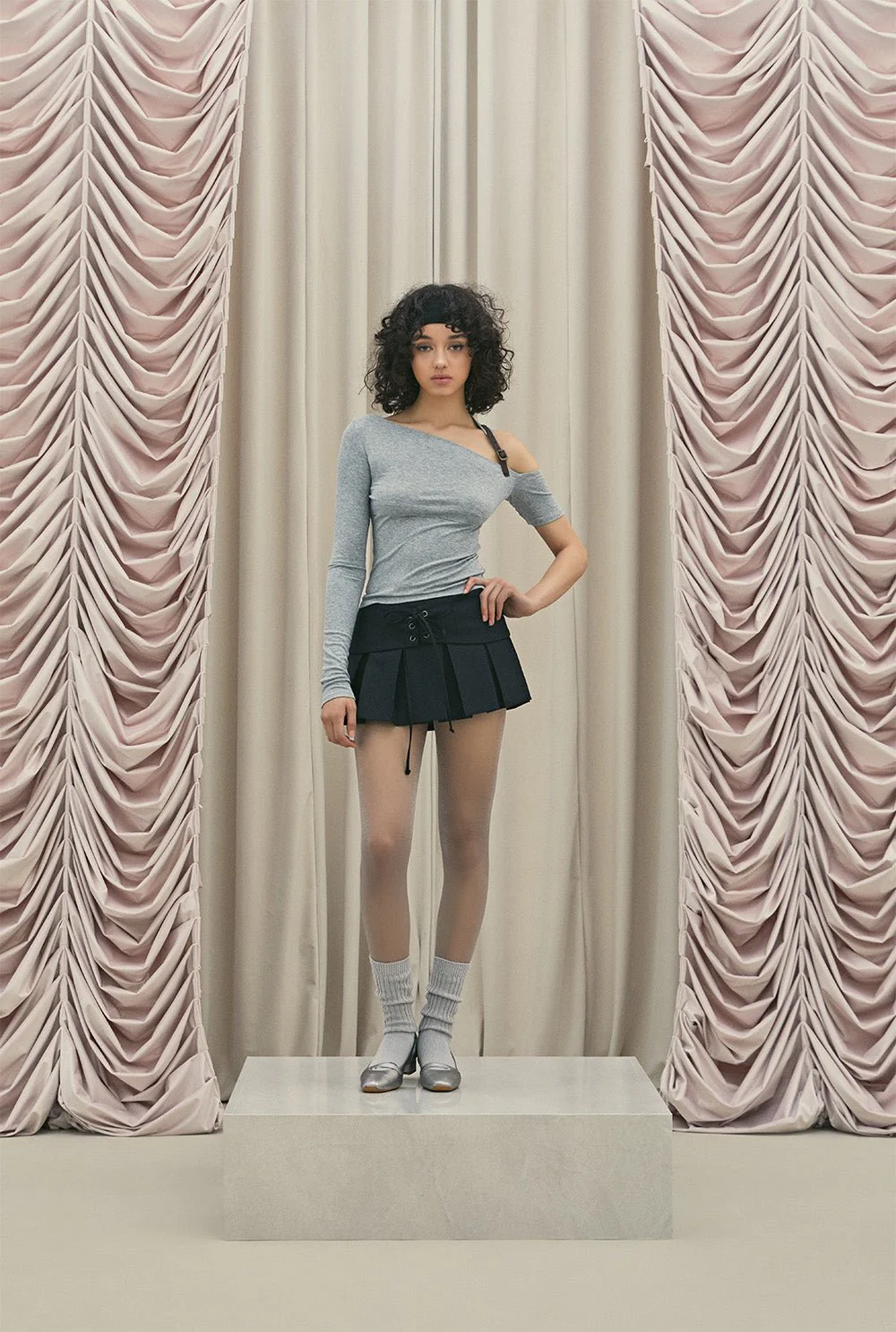 Knit half knee socks - Image 2
