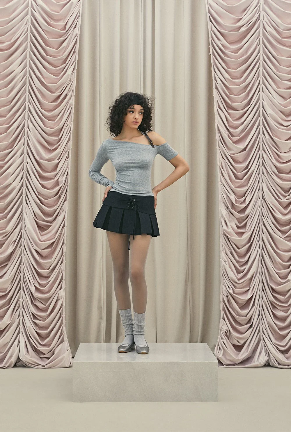 Knit half knee socks - Image 4