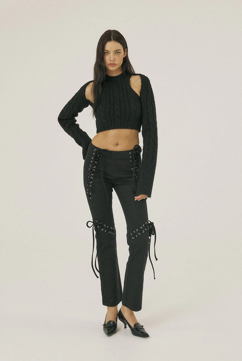 Lace up pants - Image 11