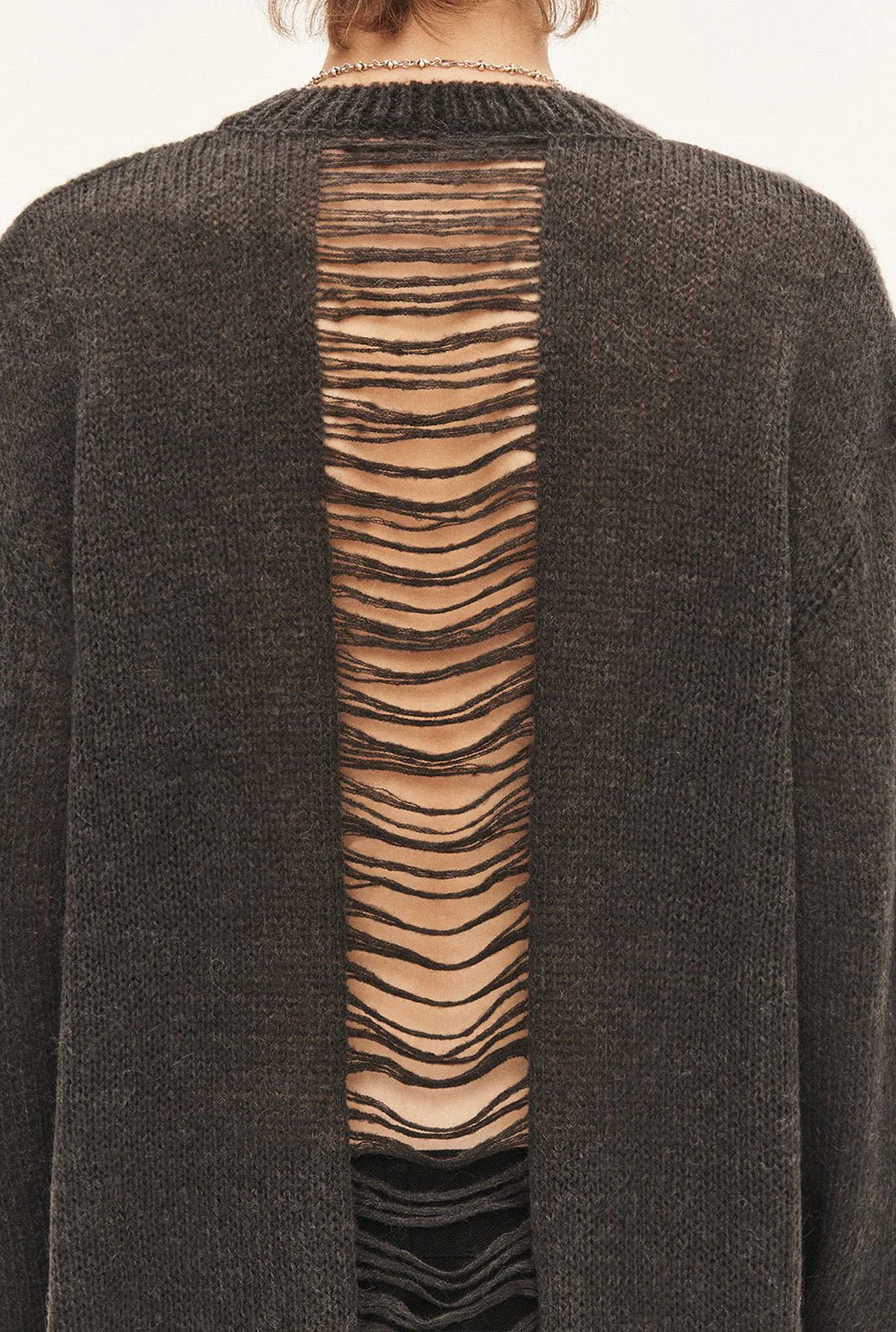 Loose olive top - Image 4