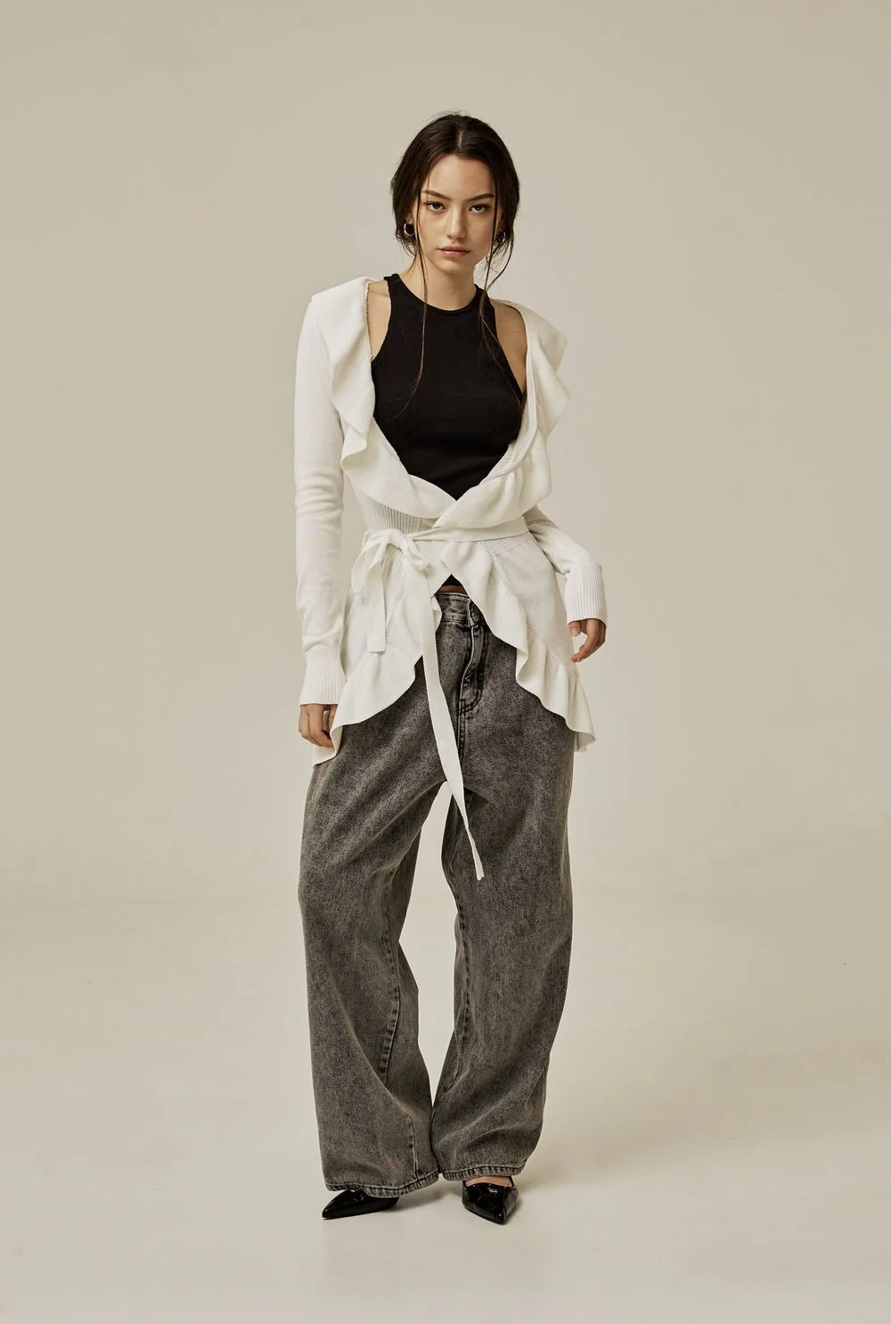 Maple ruffle cardigan - Image 2