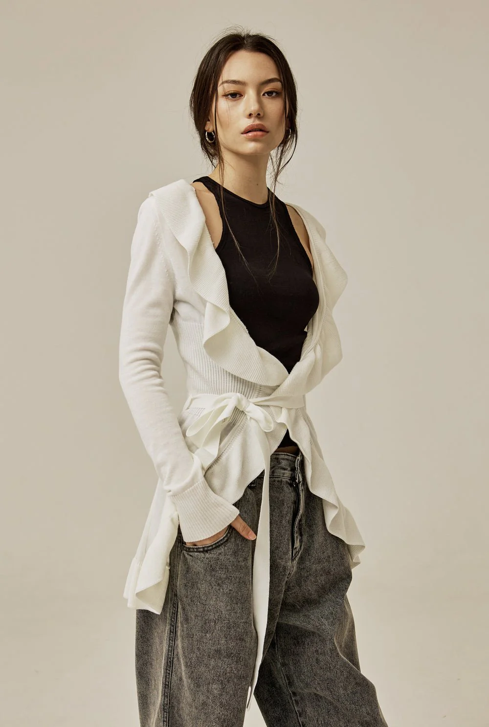 Maple ruffle cardigan - Image 4