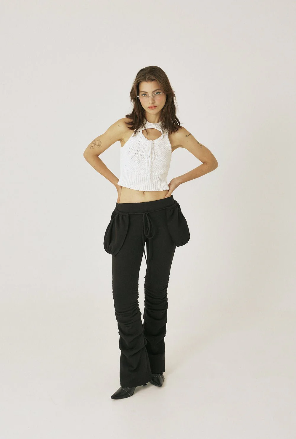 Pocket shirring pants - Image 2
