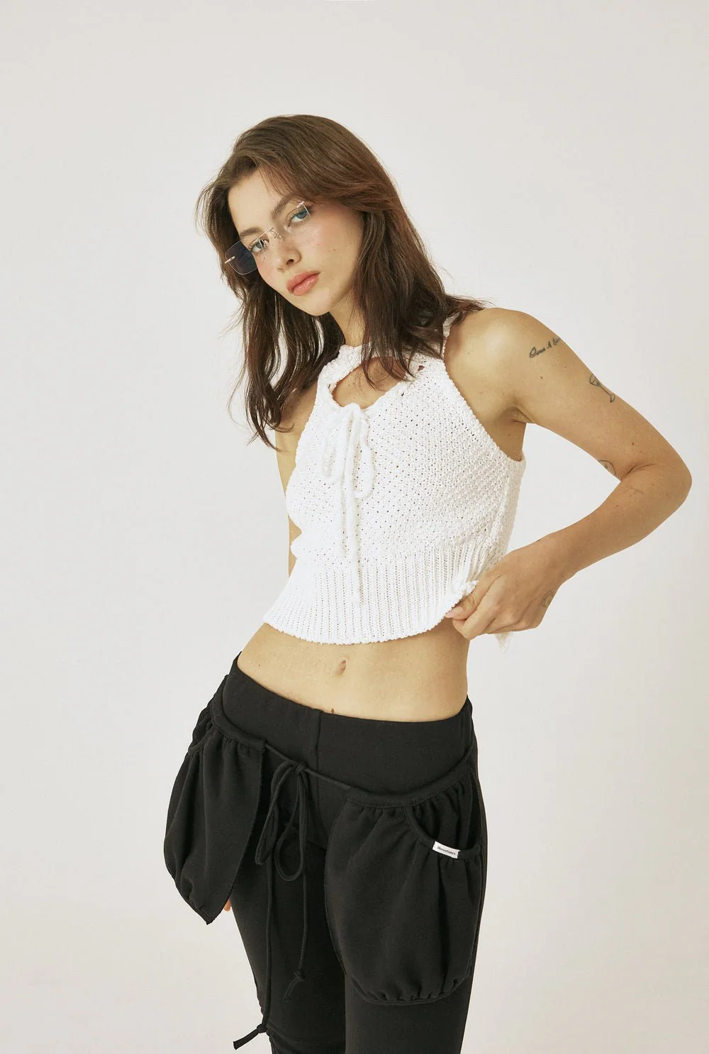Pocket shirring pants - Image 4