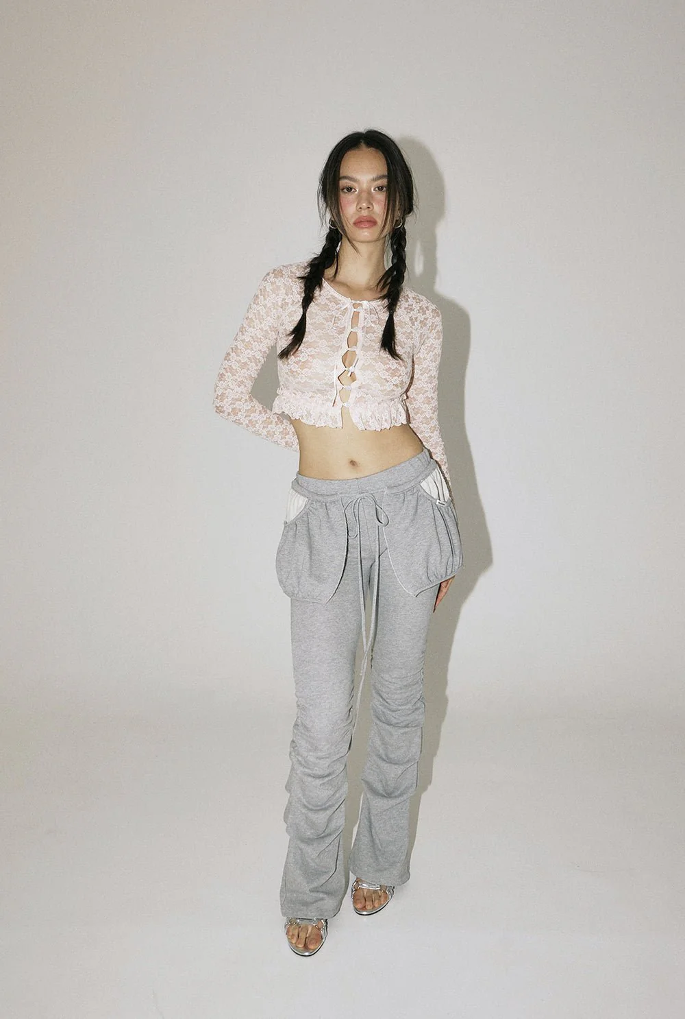 Pocket shirring pants - Image 8