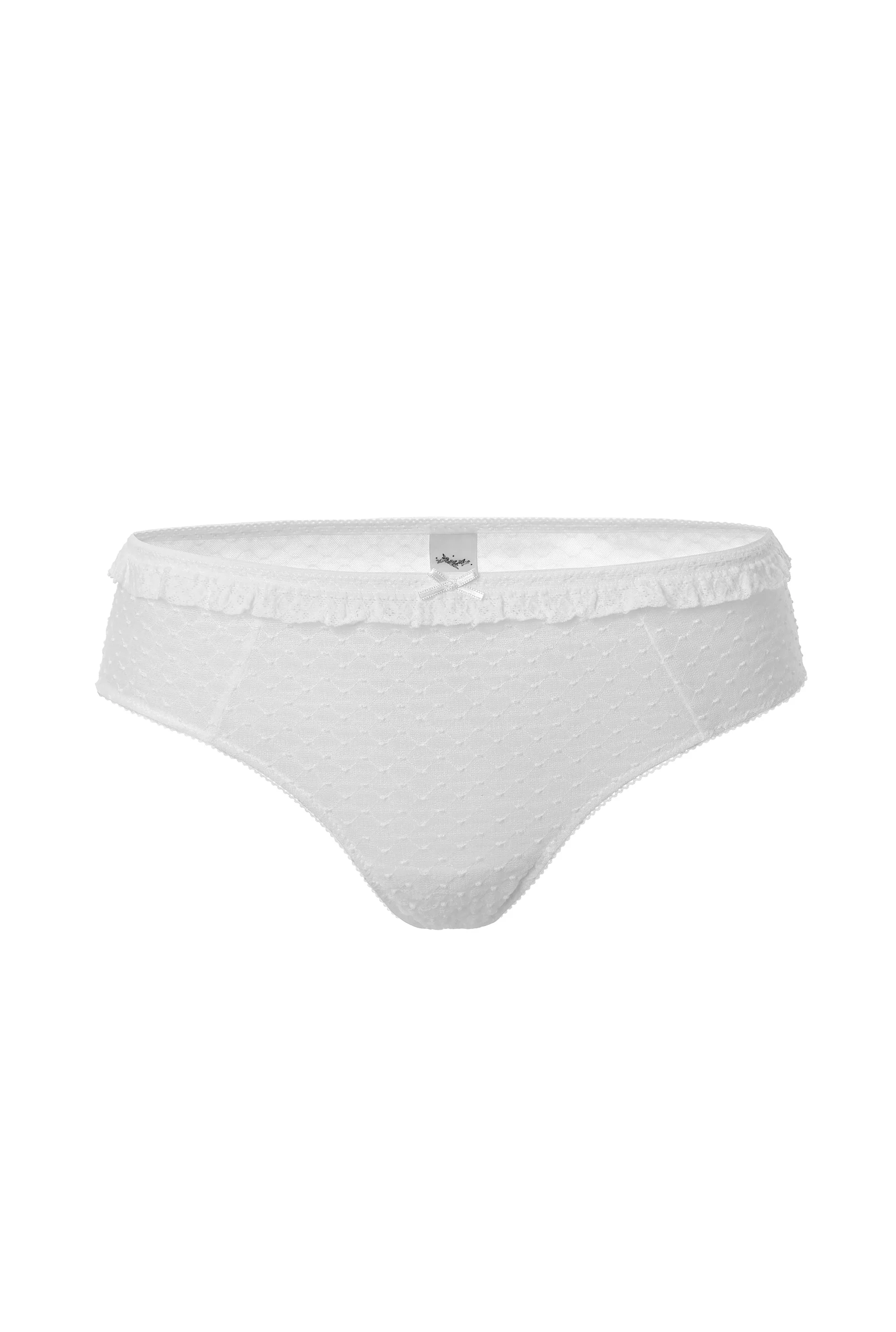 Puffy lace bikini
