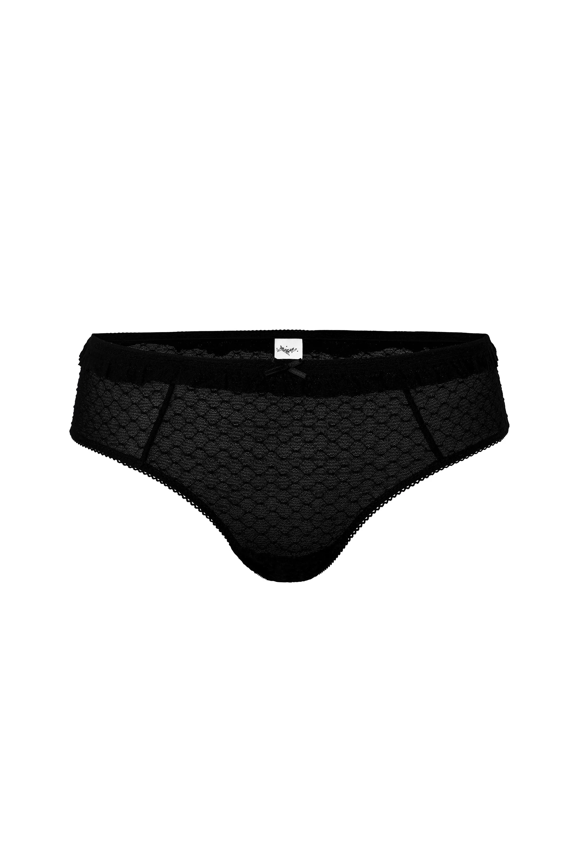 Puffy lace bikini