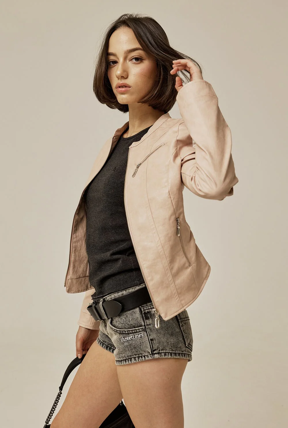 Racer leather jacket - Image 10
