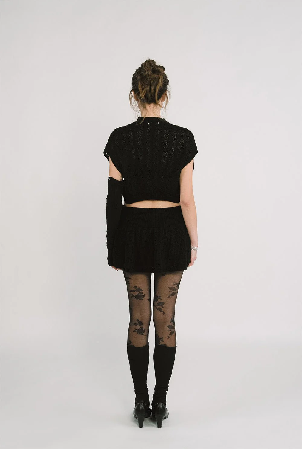 Ribbon cape cardigan - Image 3