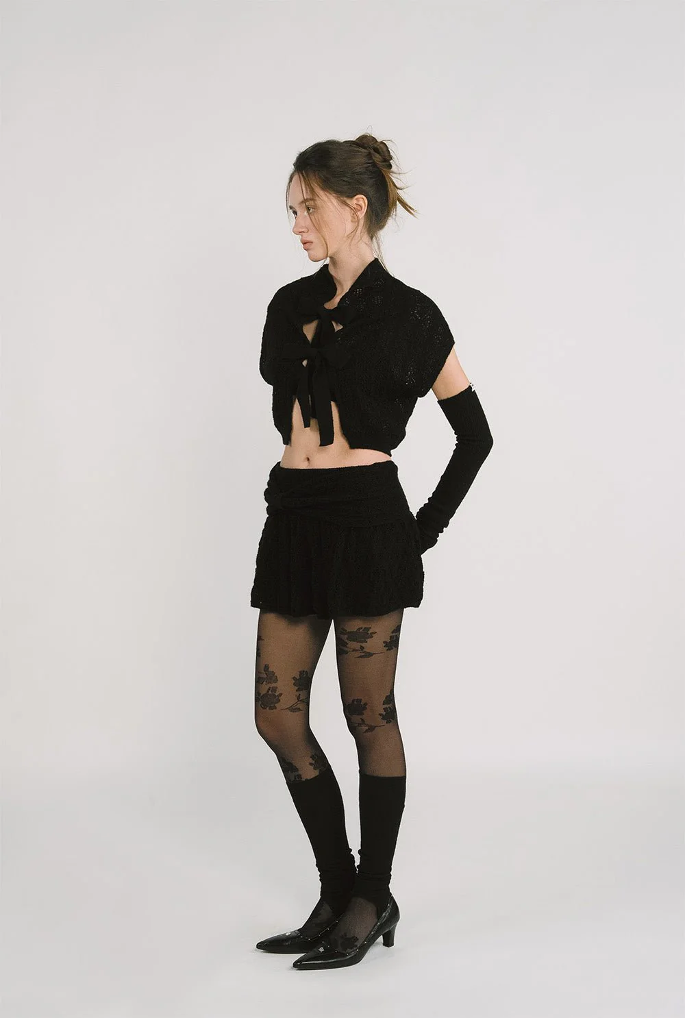 Ribbon cape cardigan - Image 5