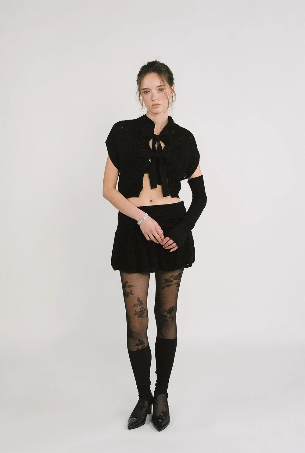 Ribbon cape cardigan - Image 6