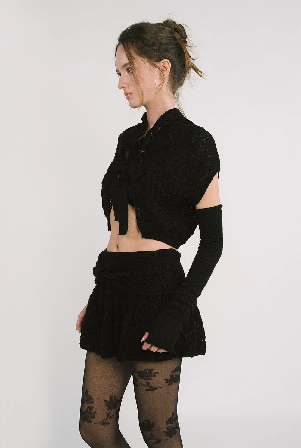 Ribbon cape cardigan - Image 8