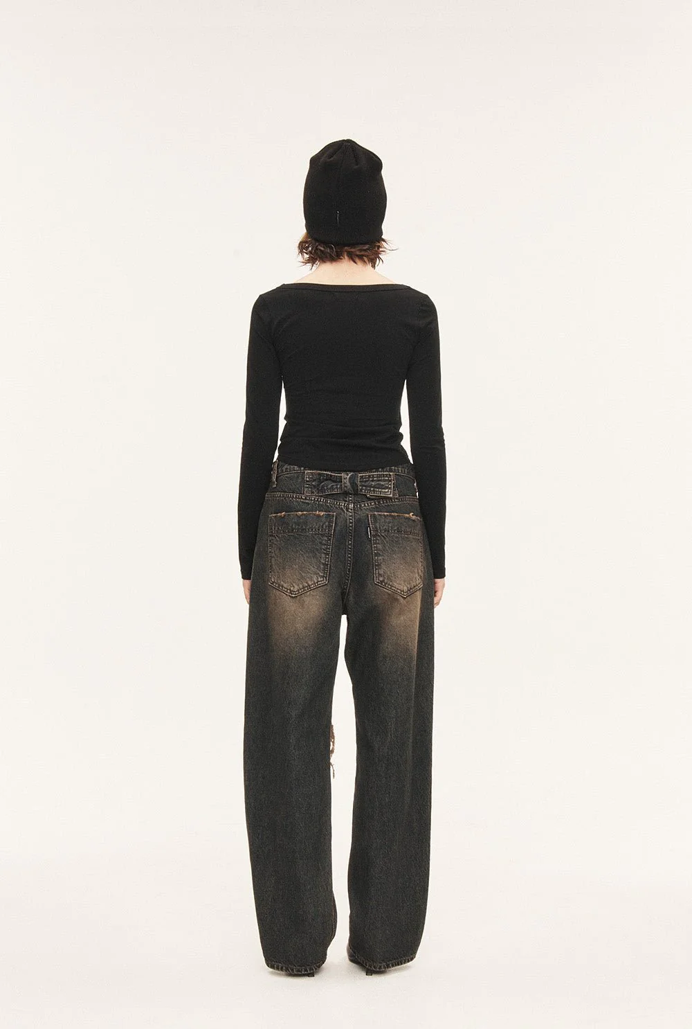 Ribbon tab jeans - Image 3