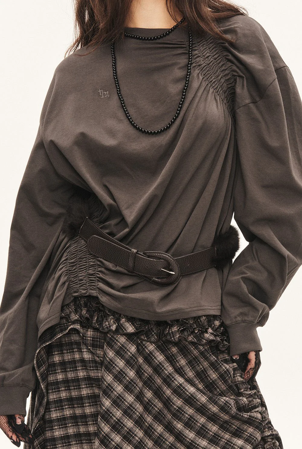 Roll smocking tee - Image 10
