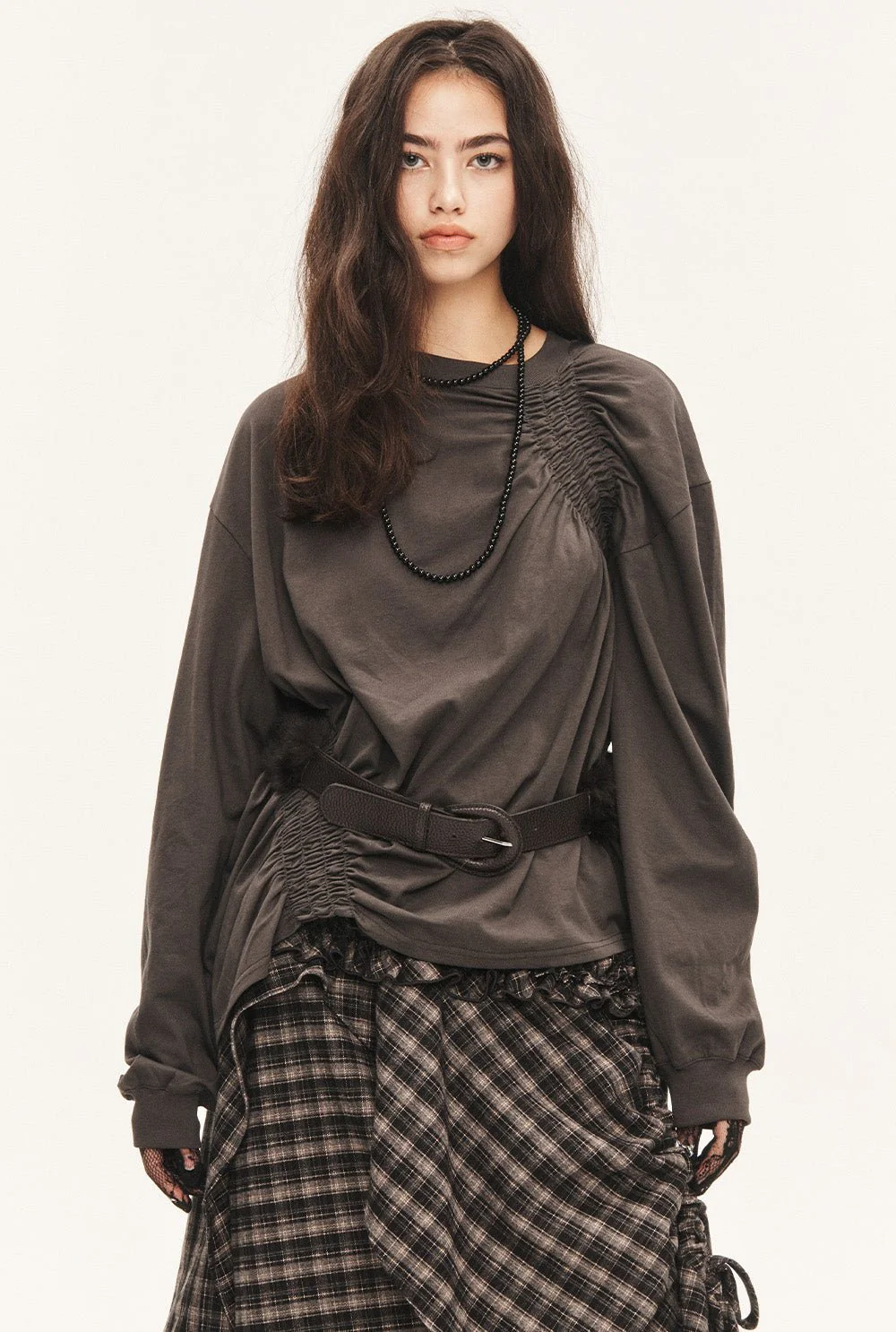 Roll smocking tee - Image 8