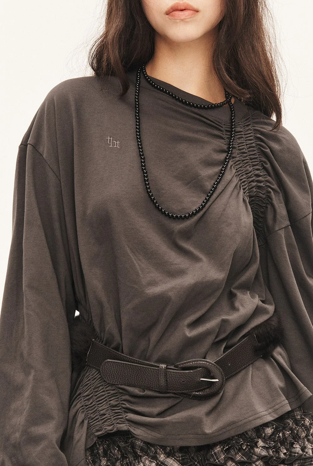 Roll smocking tee - Image 9