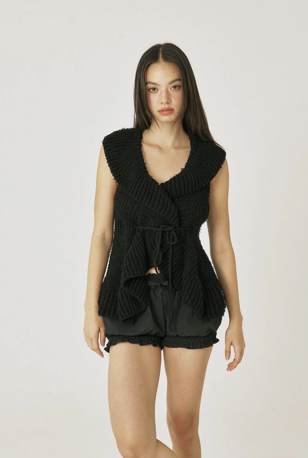 Ruffle knit vest - Image 6