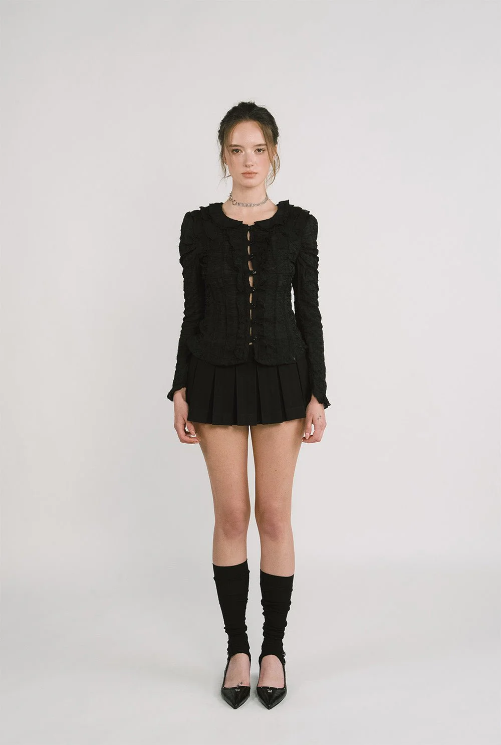 Snow ruffle top - Image 2