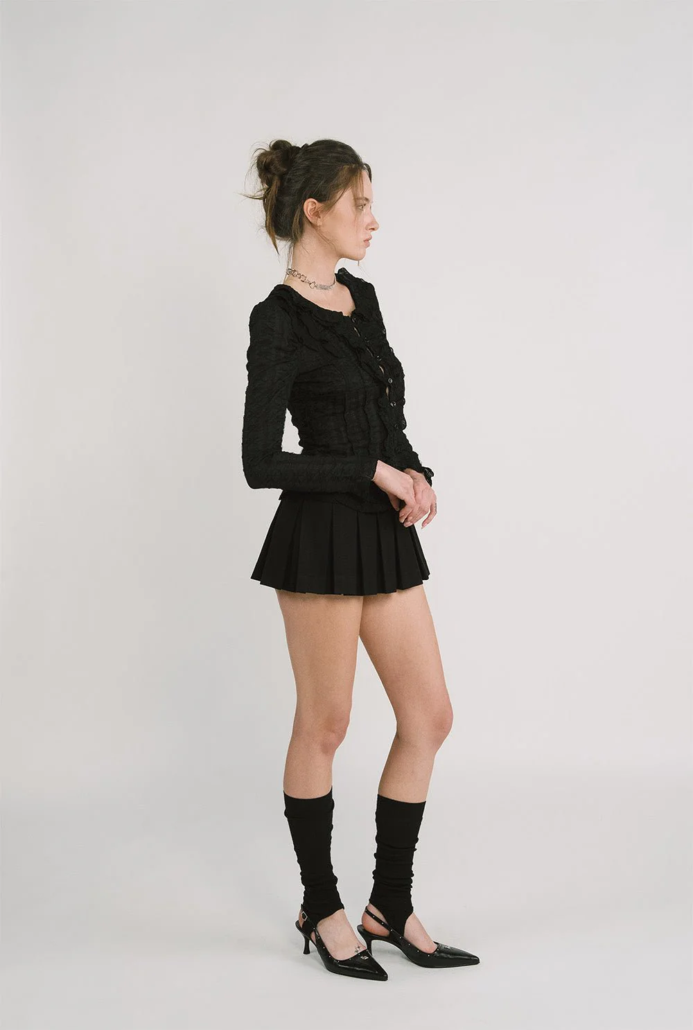 Snow ruffle top - Image 5