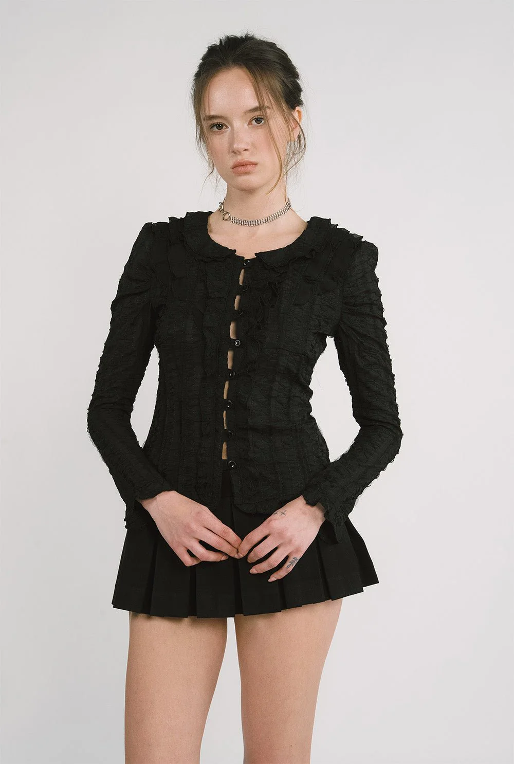 Snow ruffle top - Image 8