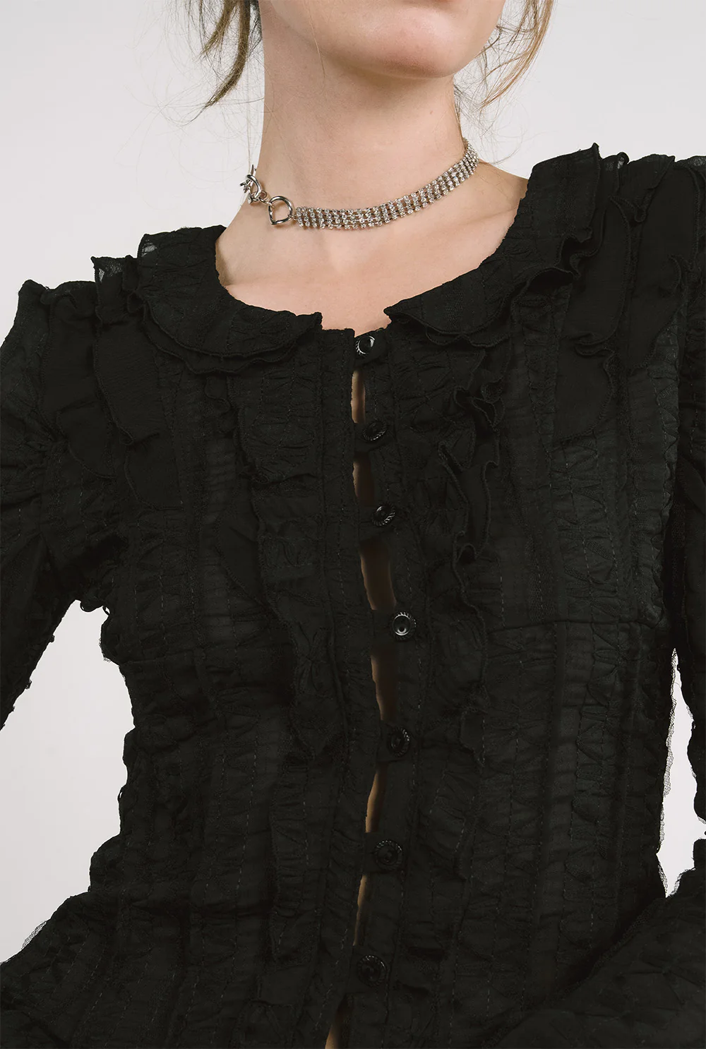 Snow ruffle top - Image 9