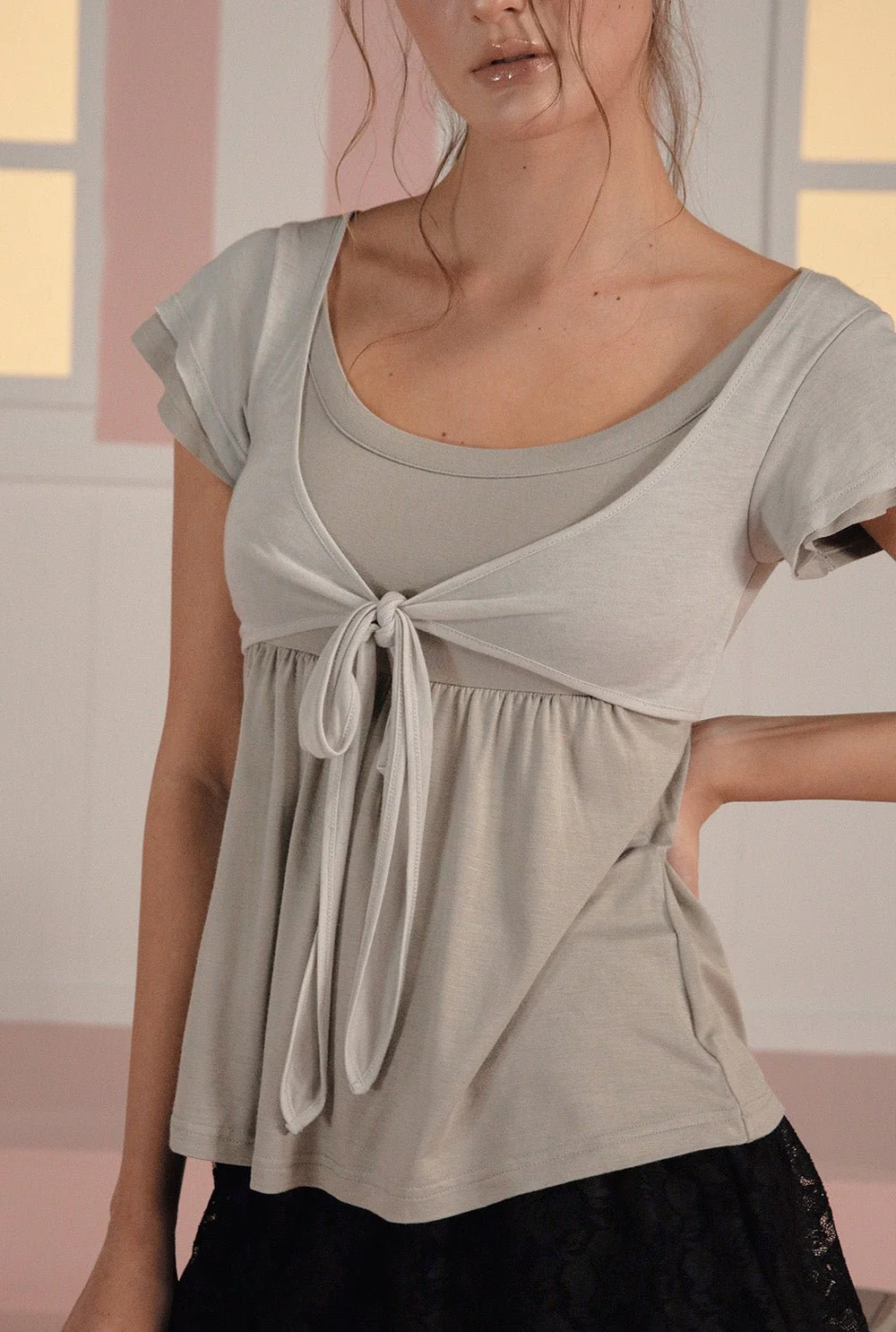 Soft ribbon top - Image 6