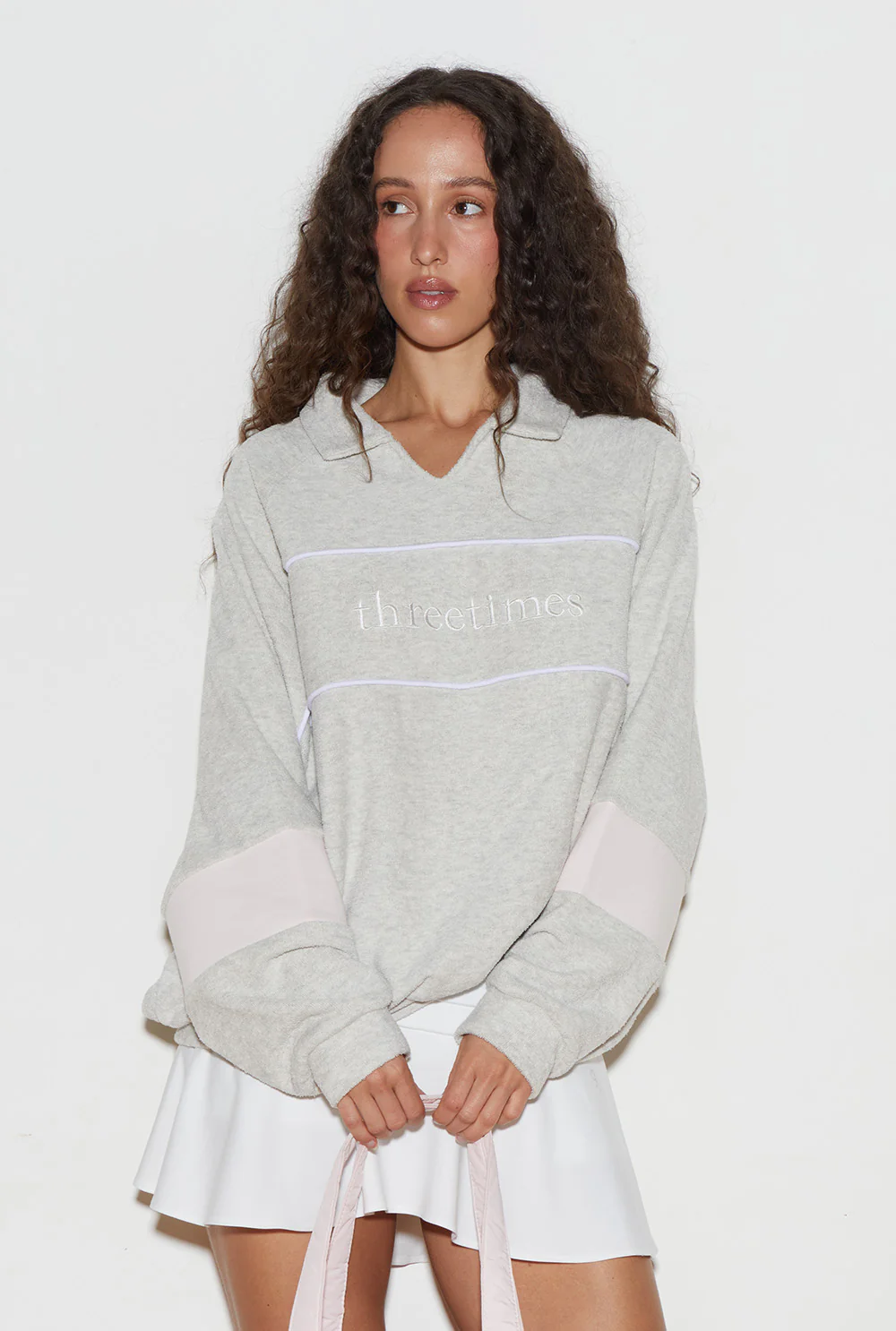 Terry block sweatshirt - Image 9