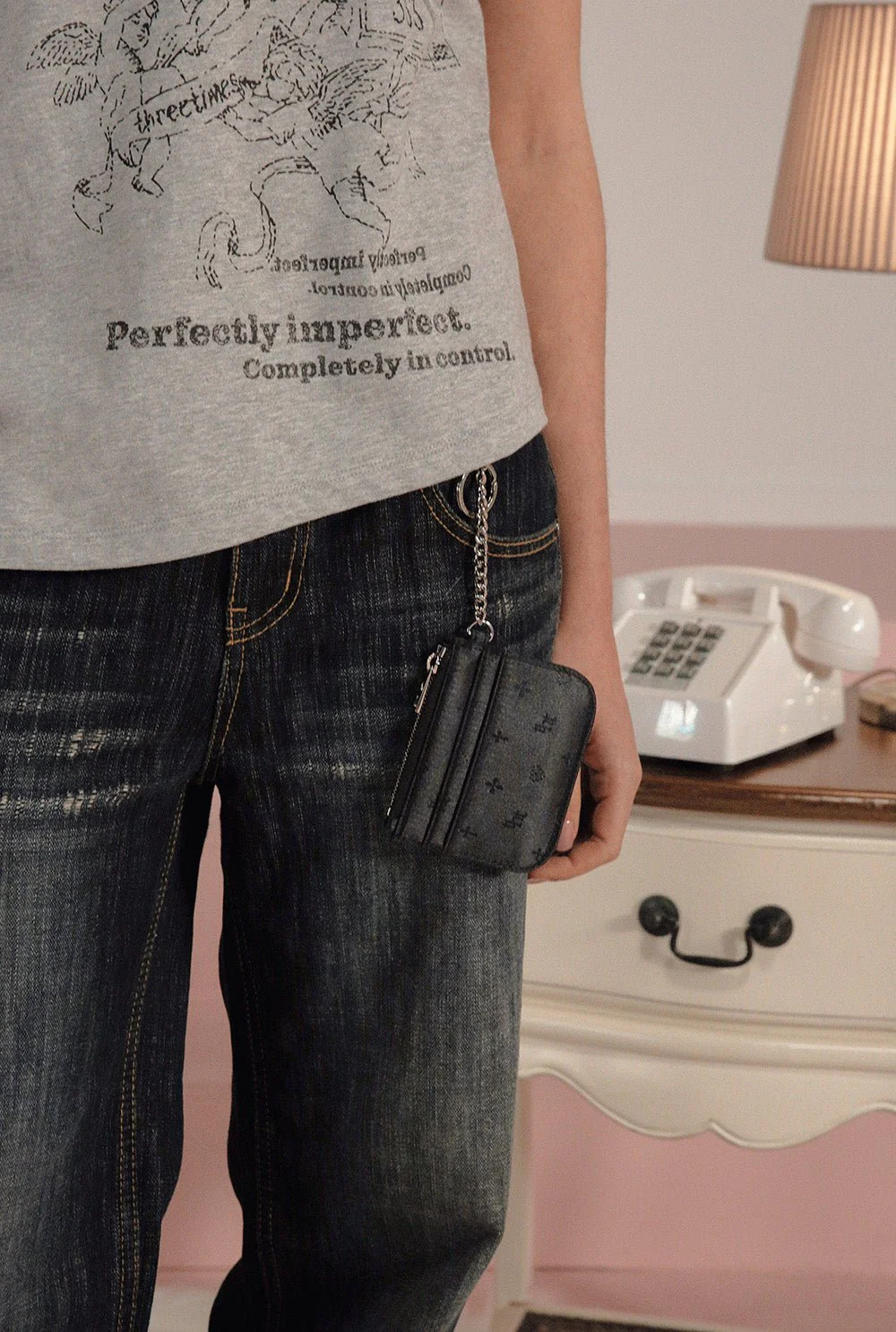 tht jacquard chain purse - Image 5