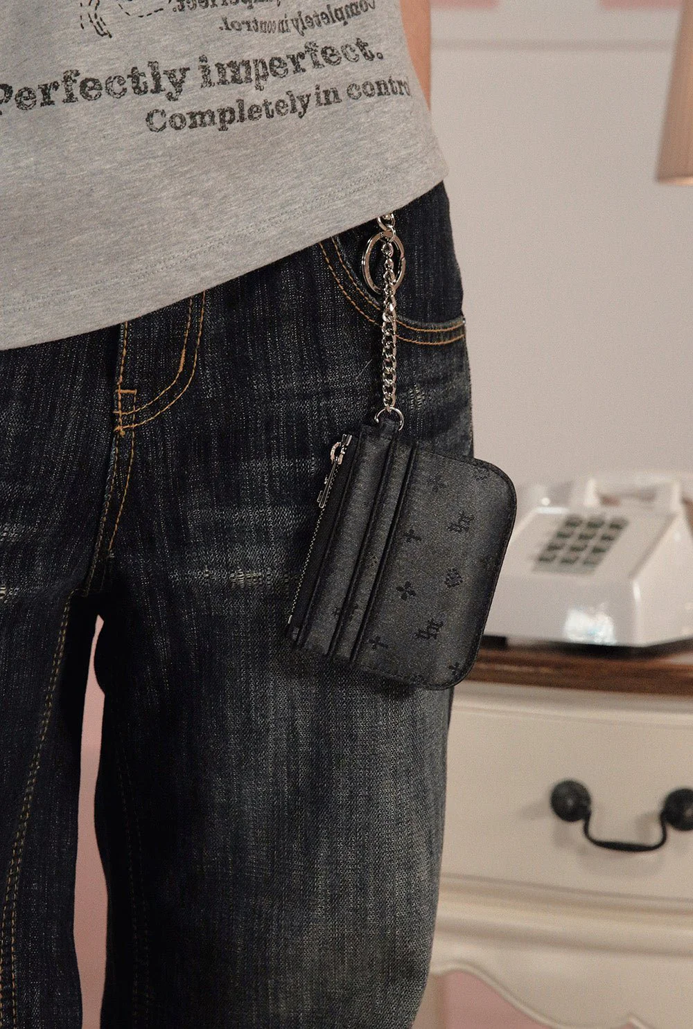 tht jacquard chain purse - Image 6