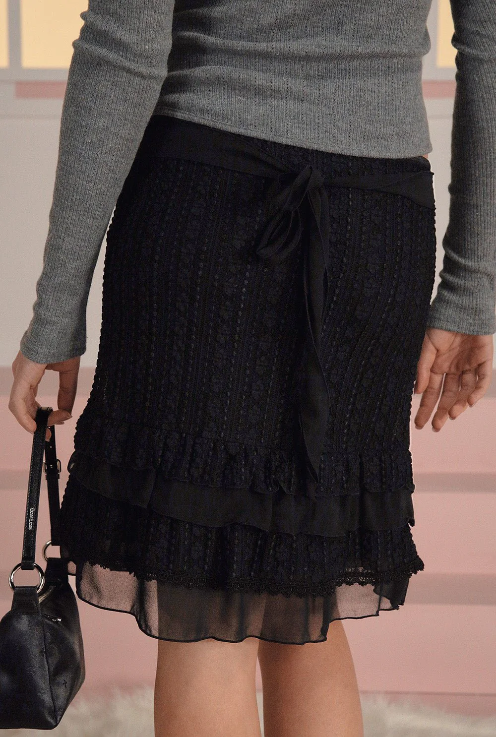 tht jacquard mini bag - Image 3
