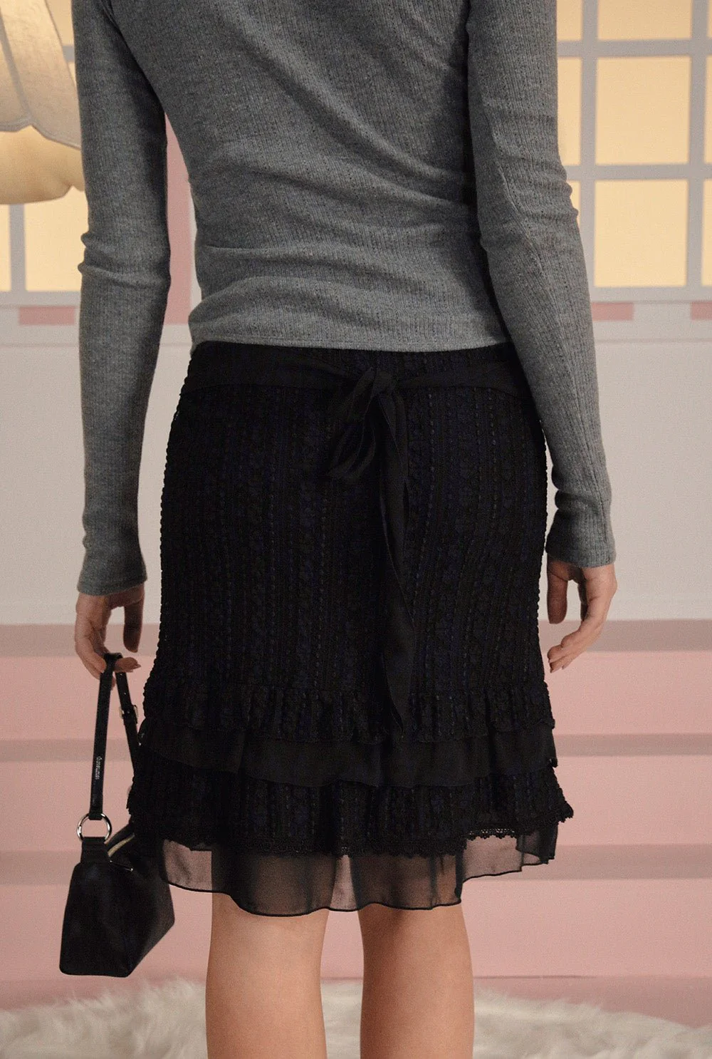 tht jacquard mini bag - Image 4