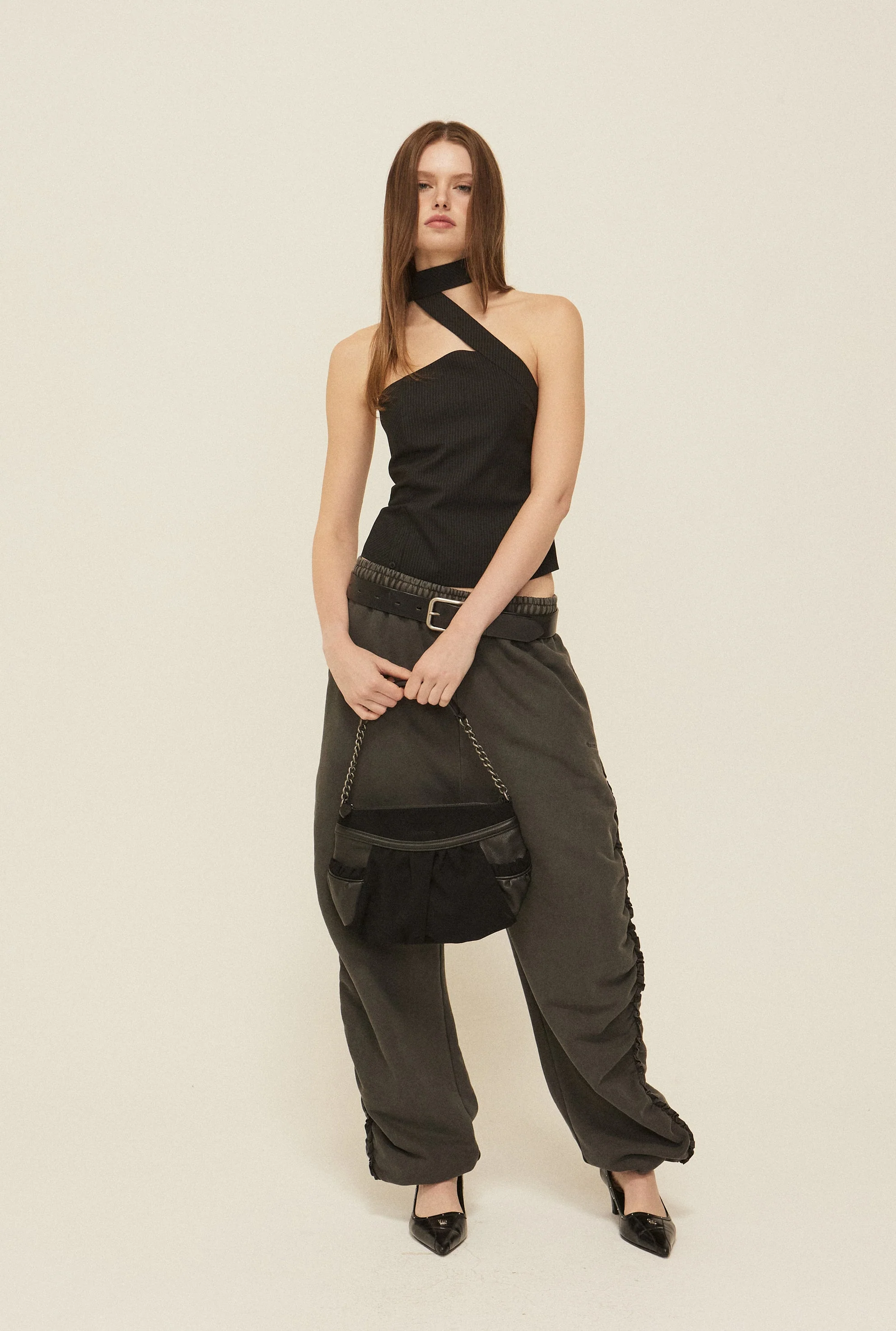 Tie shirt top - Image 3