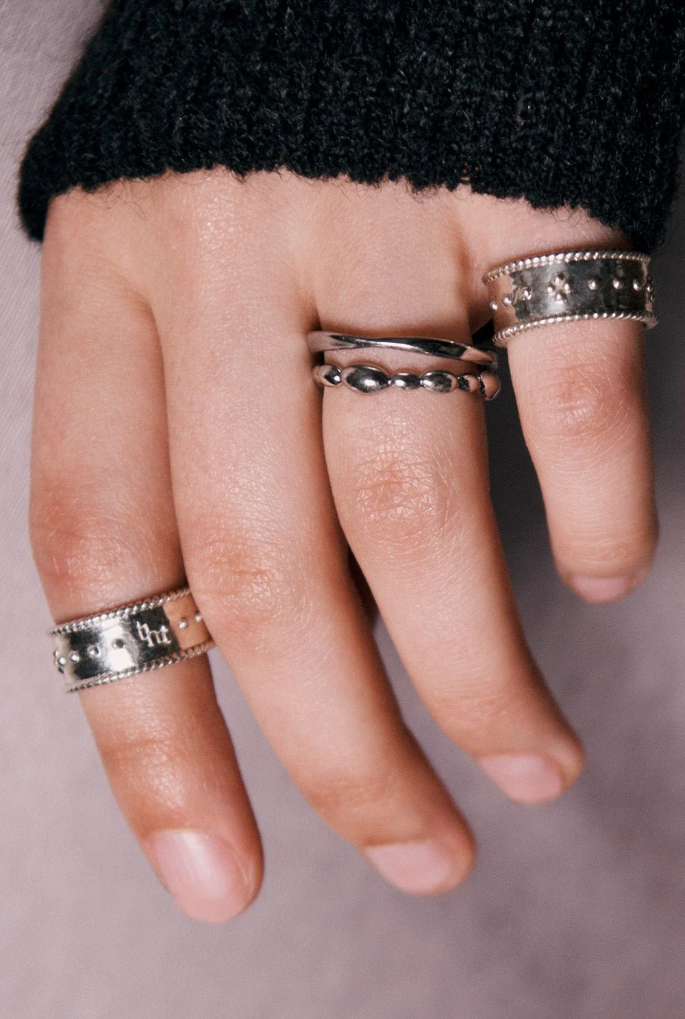 Vintage bead ring - Image 5