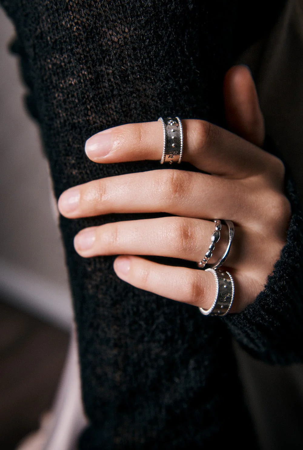 Vintage bead ring - Image 6